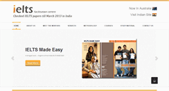 Desktop Screenshot of ieltsindia.net
