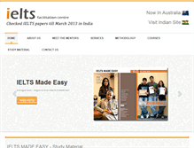 Tablet Screenshot of ieltsindia.net